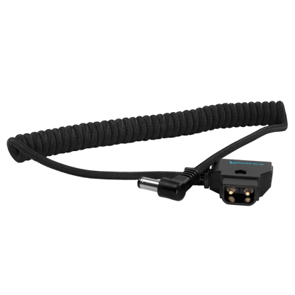 D-Tap to DC Right Angle Coiled Cable (5.5 x 2.5mm) (Canon C70/Atomos)