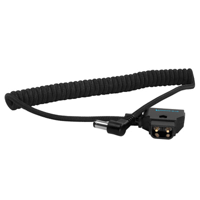 D-Tap to DC Right Angle Coiled Cable (5.5 x 2.5mm) (Canon C70/Atomos)