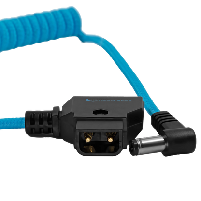 D-Tap to DC Right Angle Coiled Cable (5.5 x 2.5mm) (Canon C70/Atomos)