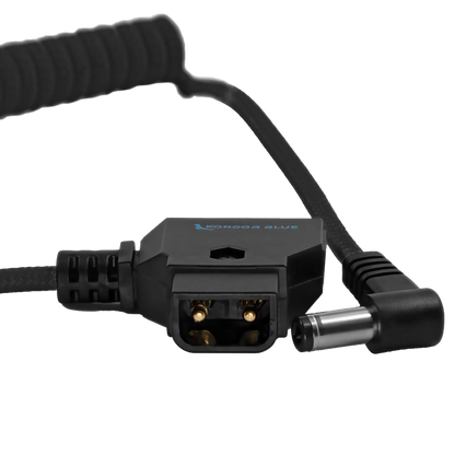D-Tap to DC Right Angle Coiled Cable (5.5 x 2.5mm) (Canon C70/Atomos)