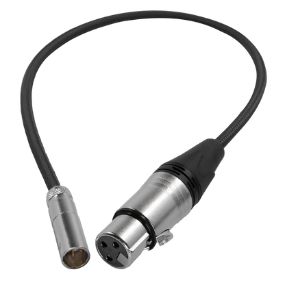 Mini XLR to XLR for BMPCC 6K Pro/C70 Camera (16" | 3' | 5' | 10' | 25')