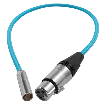 Mini XLR to XLR for BMPCC 6K Pro/C70 Camera (16" | 3' | 5' | 10' | 25')