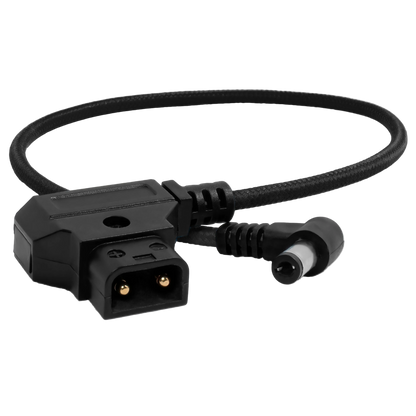 15" D-Tap to DC Right Angle Straight Cable (5.5 x 2.5mm) (Canon C70/Atomos)