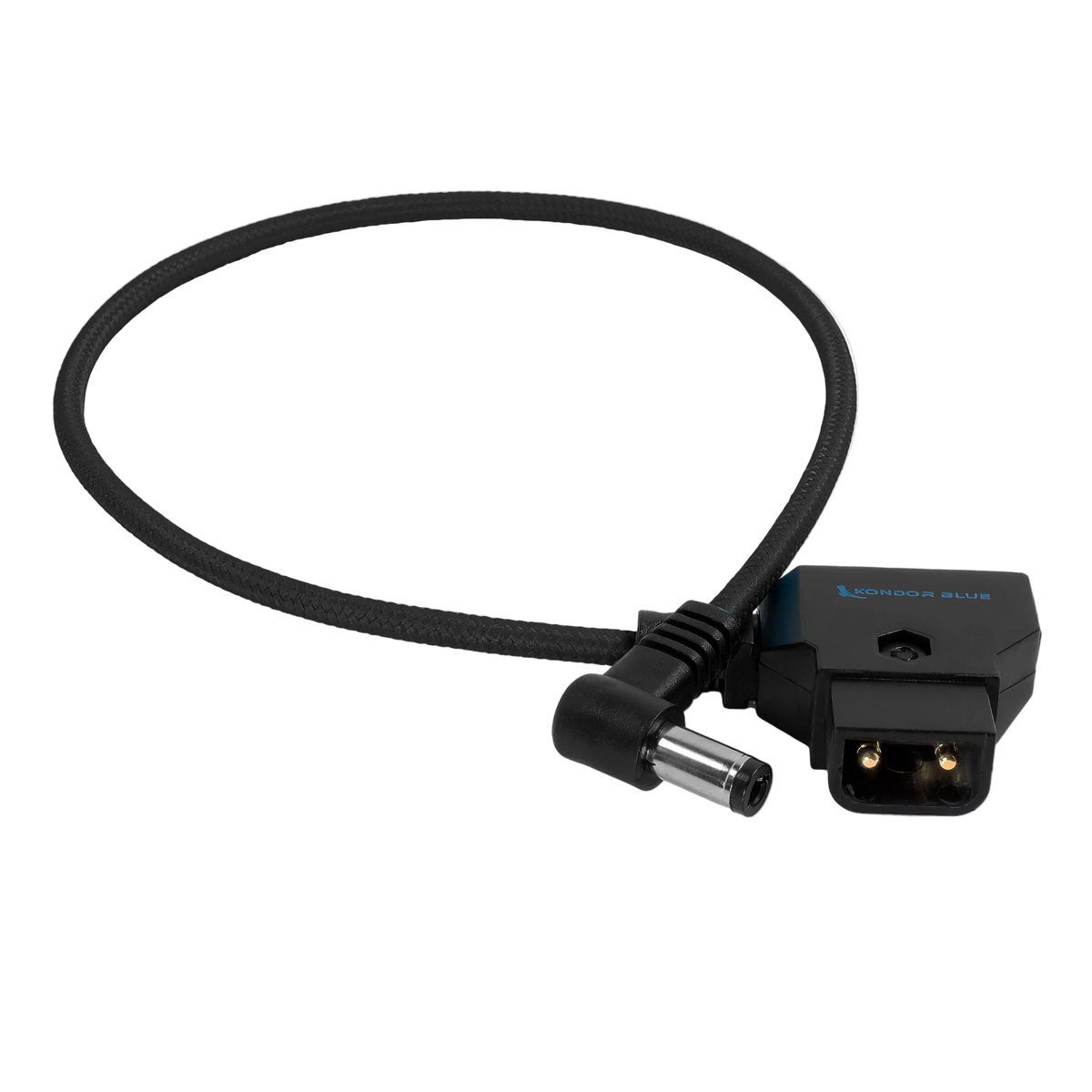 15" D-Tap to DC Right Angle Straight Cable (5.5 x 2.5mm) (Canon C70/Atomos)
