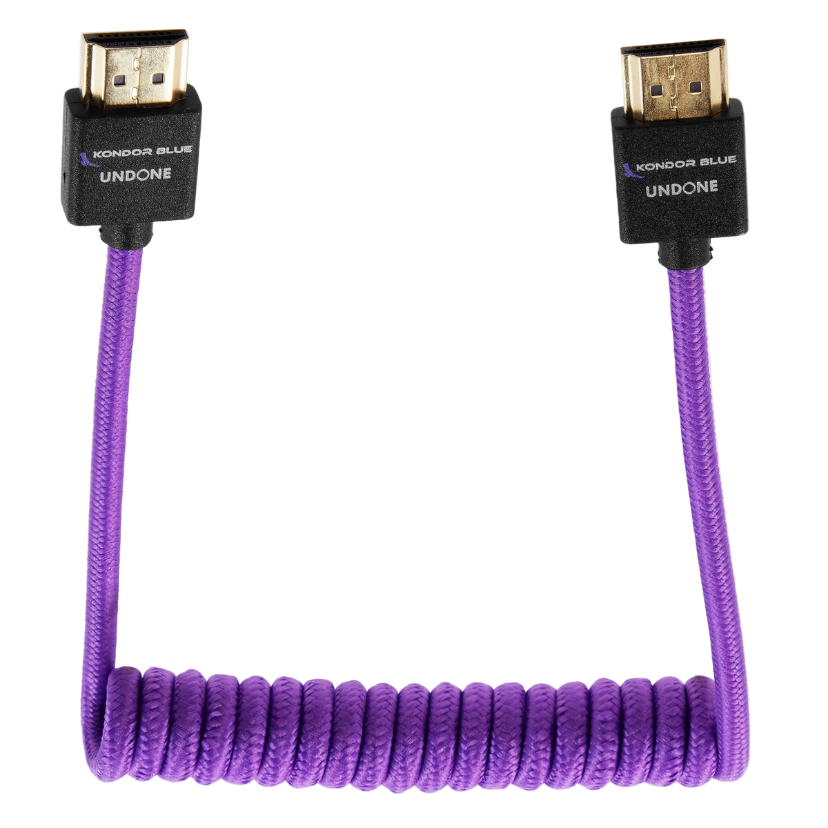 Gerald Undone MK2 Full HDMI Cable 12"-24" Coiled (Purple)