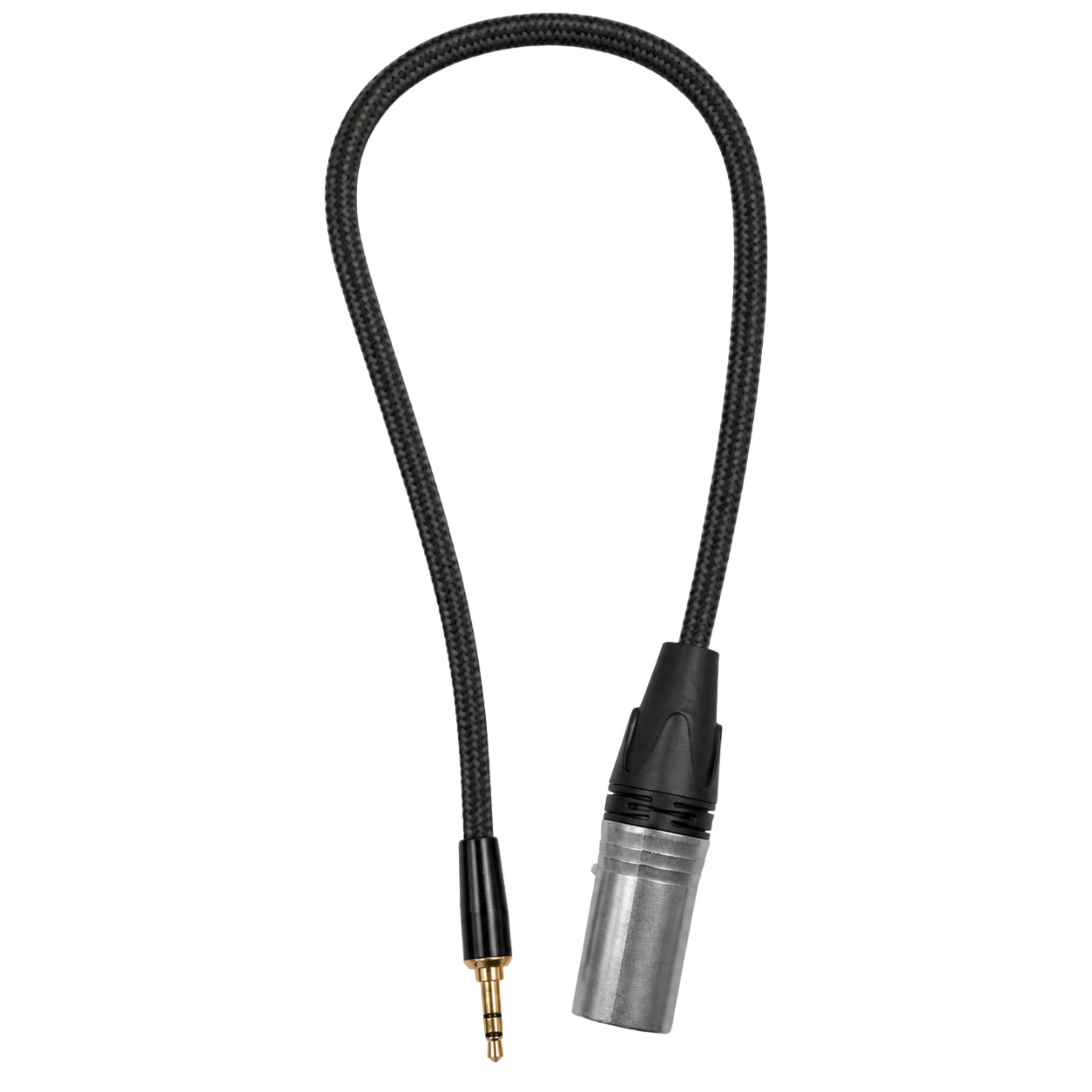 16" XLR Male to 3.5mm Male Mini TRS