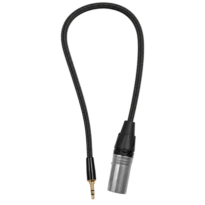 16" XLR Male to 3.5mm Male Mini TRS