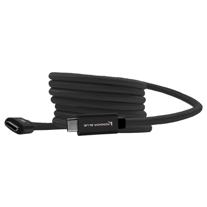Thunderbolt 4 Compatible USB 4.0 Type C Cable Blazing 40G Speeds 5A 100W