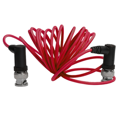 Ultra Thin 6G SDI Video Cable Right Angle BNC