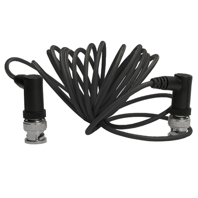 Ultra Thin 6G SDI Video Cable Right Angle BNC