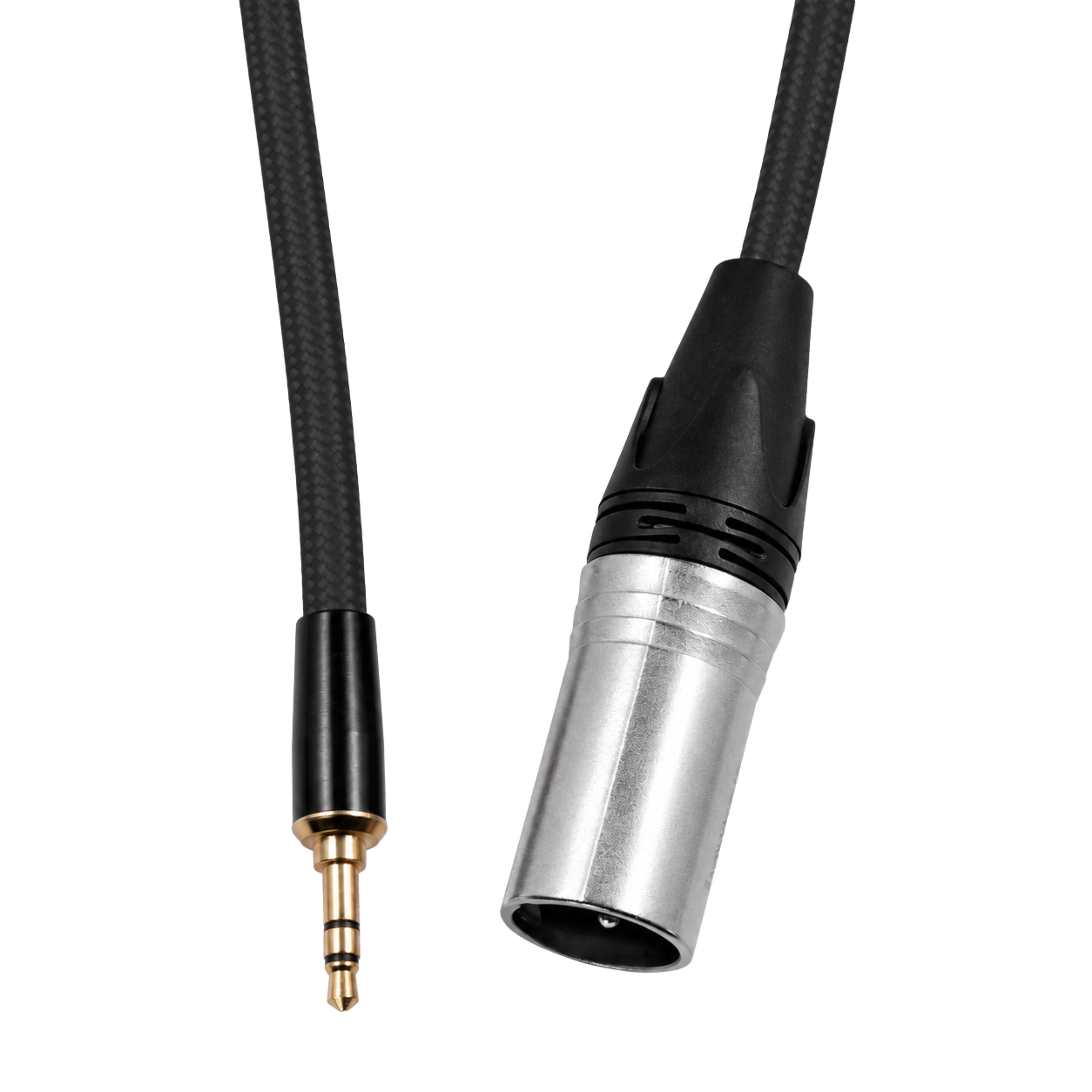 16" XLR Male to 3.5mm Male Mini TRS