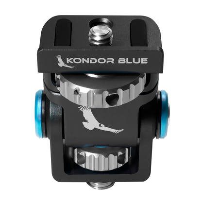 1/4" Swivel Tilt Monitor Mount with ARRI Pin (Pan/Tilt)