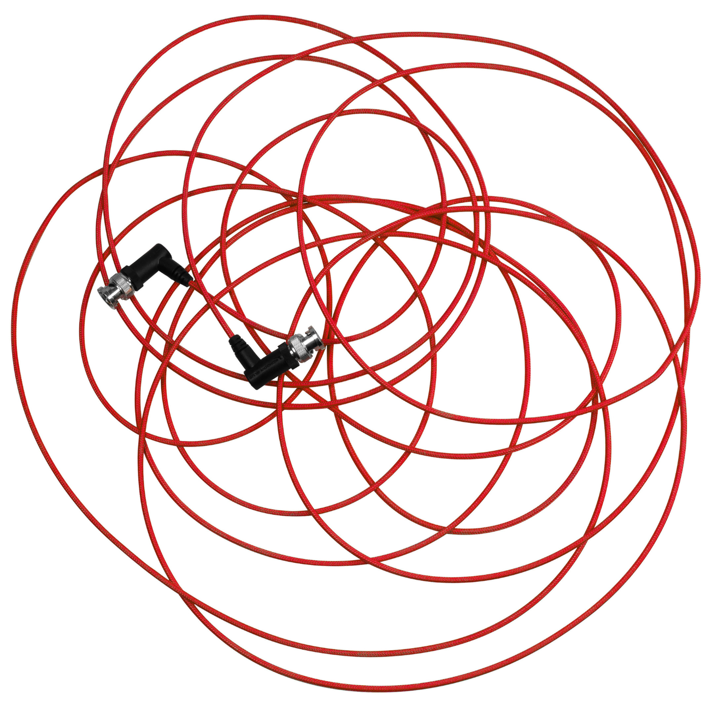 Ultra Thin 6G SDI Video Cable Right Angle BNC