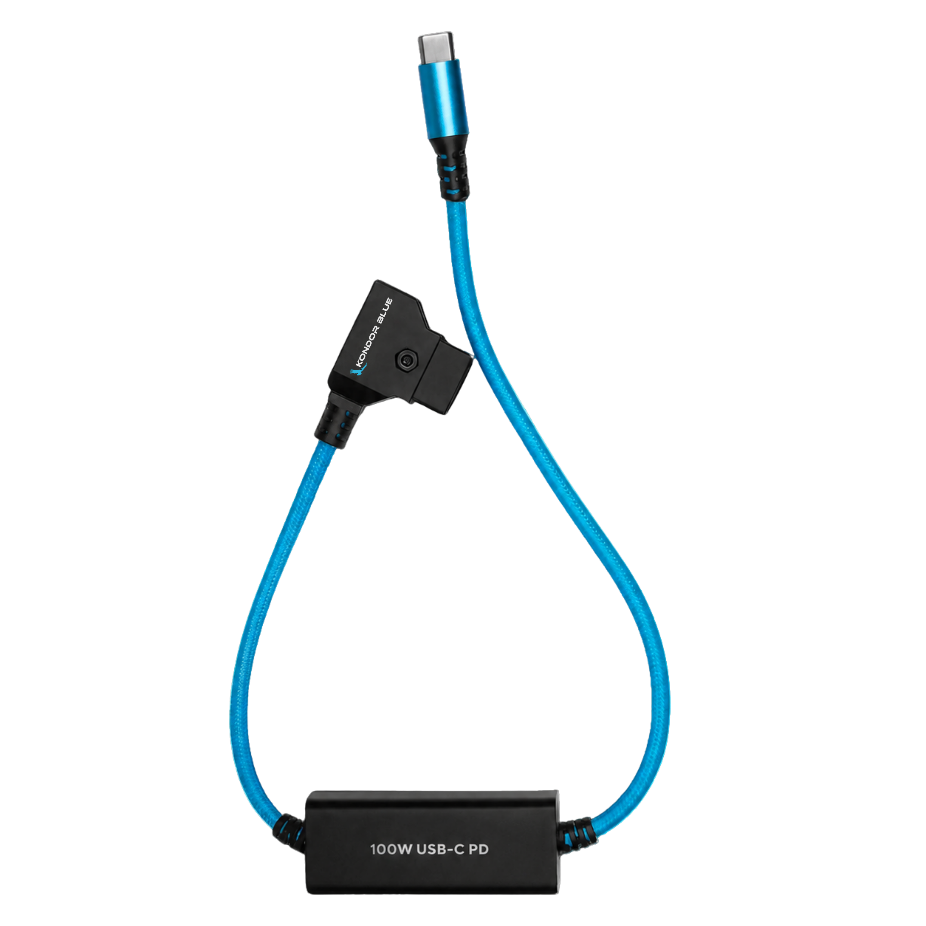 16" D-Tap to USB-C Power Delivery Cable for Mirrorless Cameras & Laptops