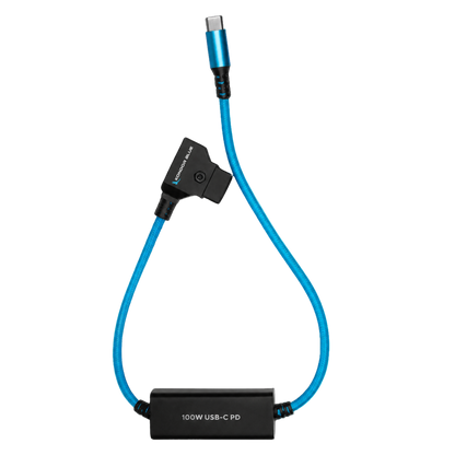 16" D-Tap to USB-C Power Delivery Cable for Mirrorless Cameras & Laptops