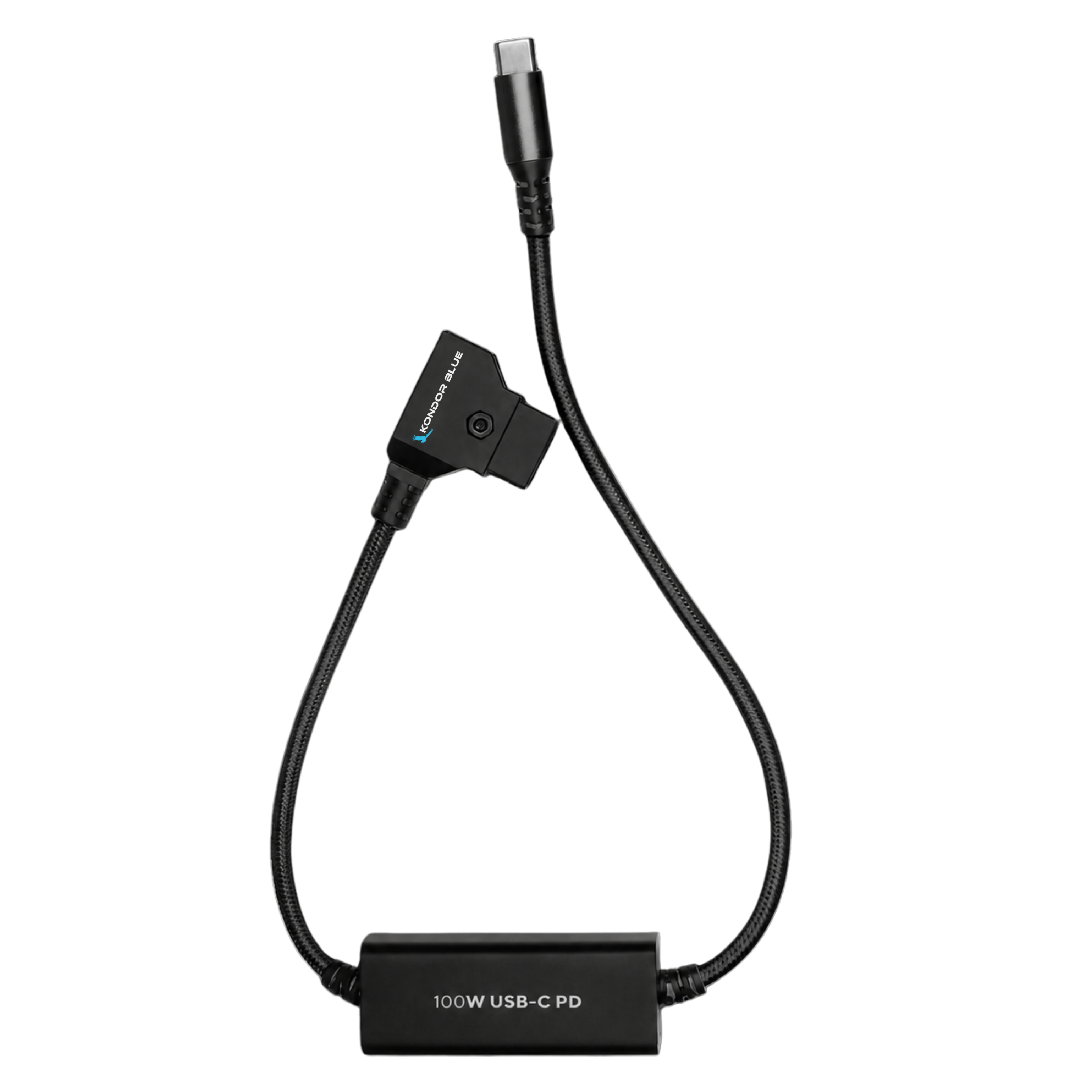 16" D-Tap to USB-C Power Delivery Cable for Mirrorless Cameras & Laptops