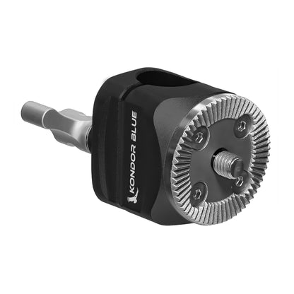 Rosette to Straight Angle Rod Clamp