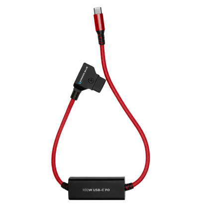 16" D-Tap to USB-C Power Delivery Cable for Mirrorless Cameras & Laptops