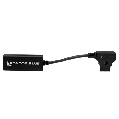 6” D-Tap to (Female) USB-C PD Cable - 2-Way Battery Charging Power