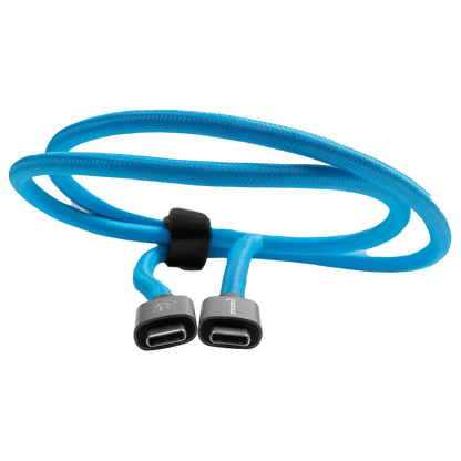 Thunderbolt 4 Compatible USB 4.0 Type C Cable Blazing 40G Speeds 5A 100W