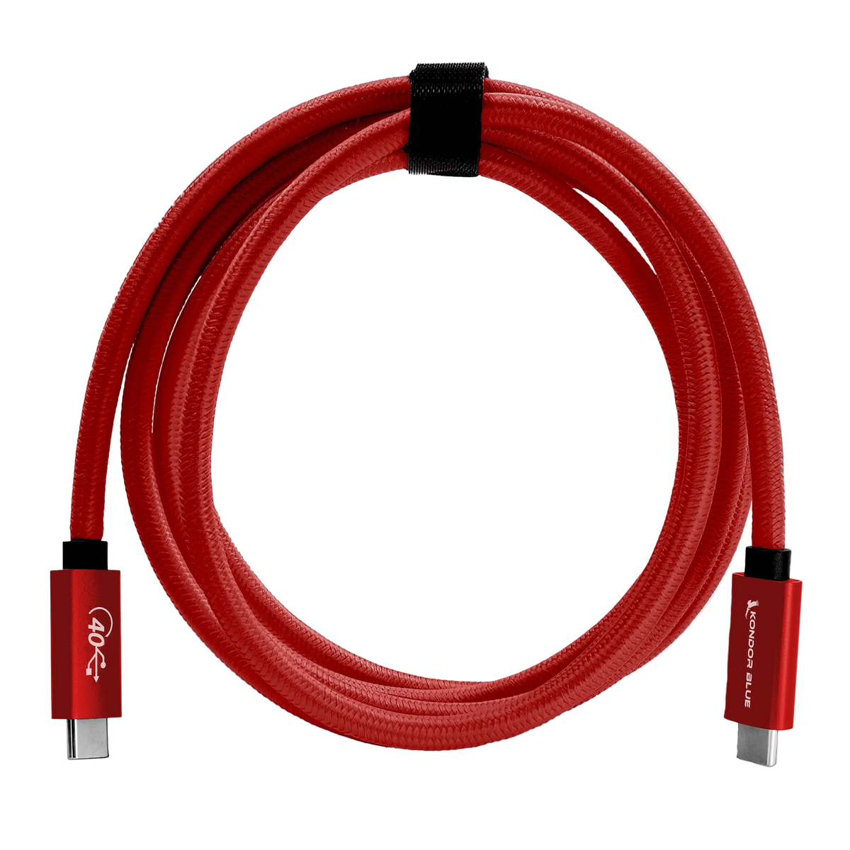Thunderbolt 4 Compatible USB 4.0 Type C Cable Blazing 40G Speeds 5A 100W