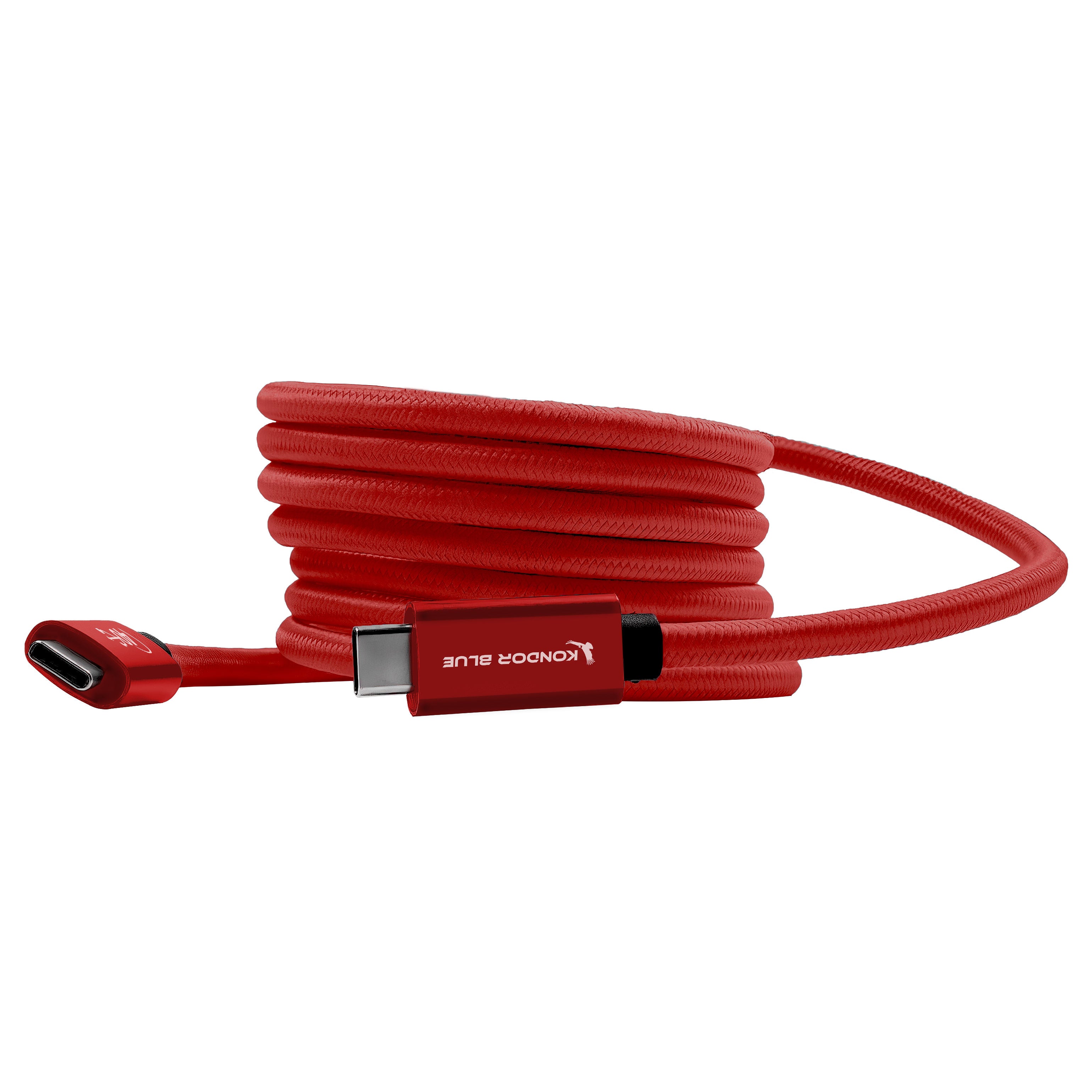 Thunderbolt 4 Compatible USB 4.0 Type C Cable Blazing 40G Speeds 5A 100W