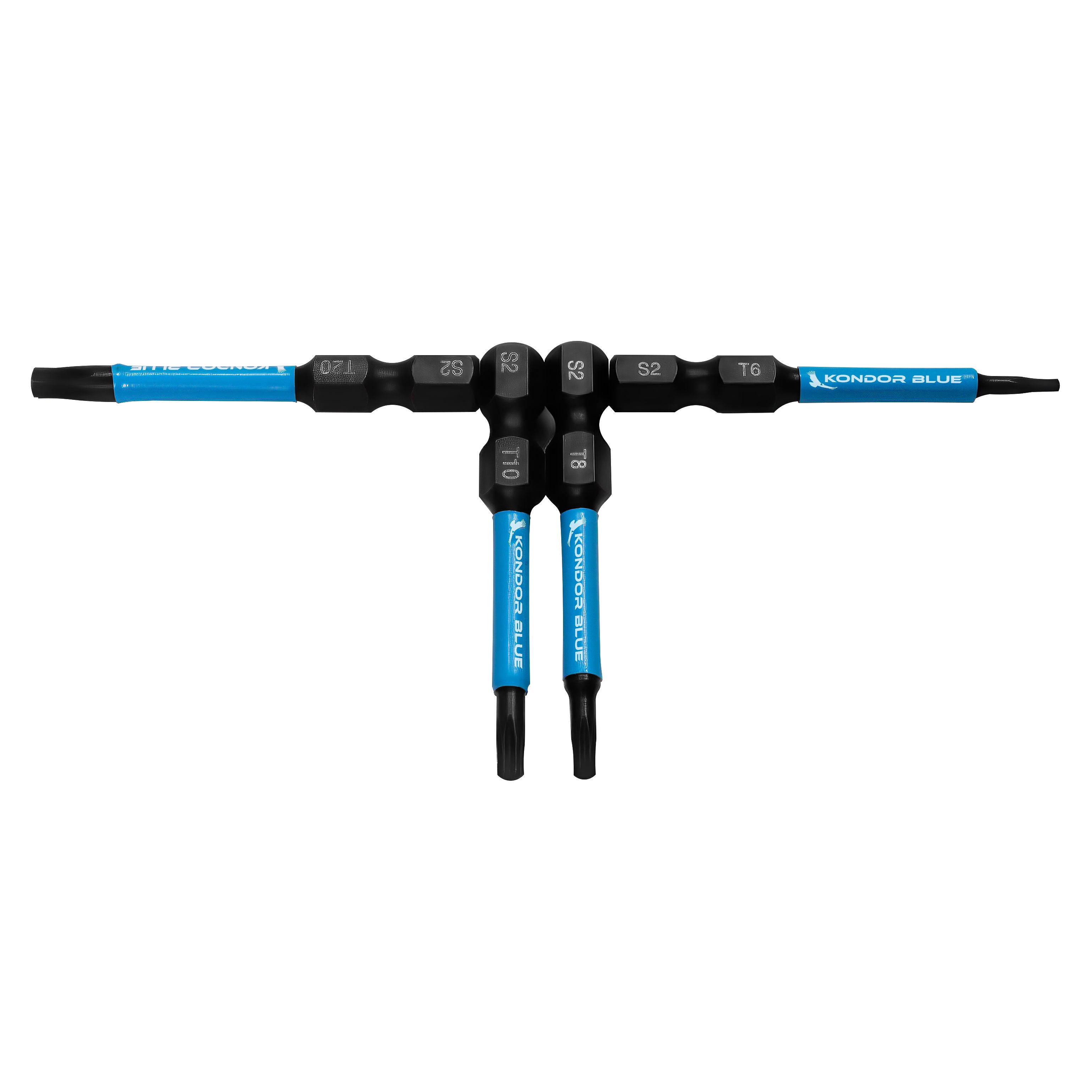 4 Pack of Torx in 50mm BIT PACK – Kondor Blue