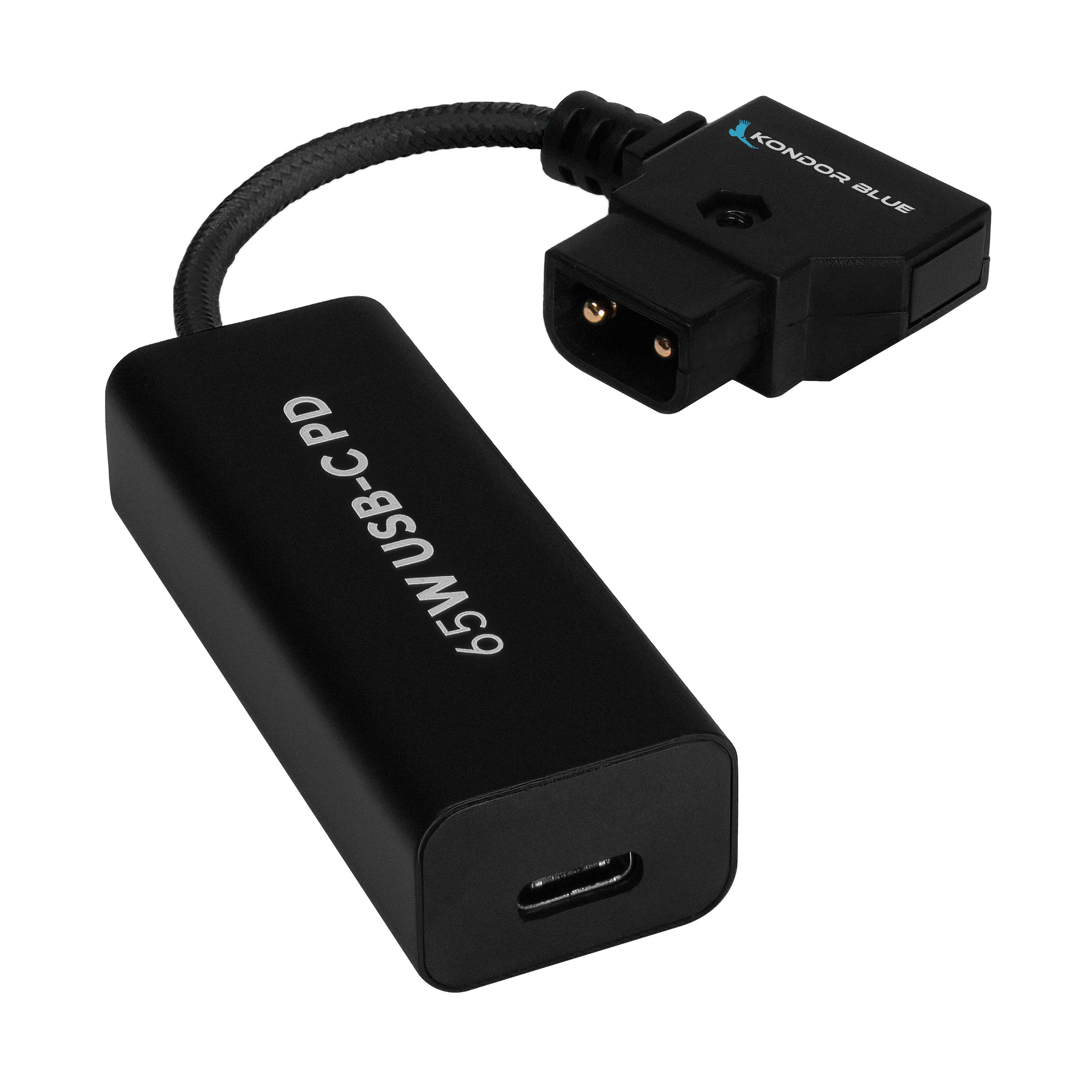 6” D-Tap to (Female) USB-C PD Cable - 2-Way Battery Charging Power