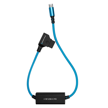 16" D-Tap to USB-C Power Delivery Cable for Mirrorless Cameras & Laptops