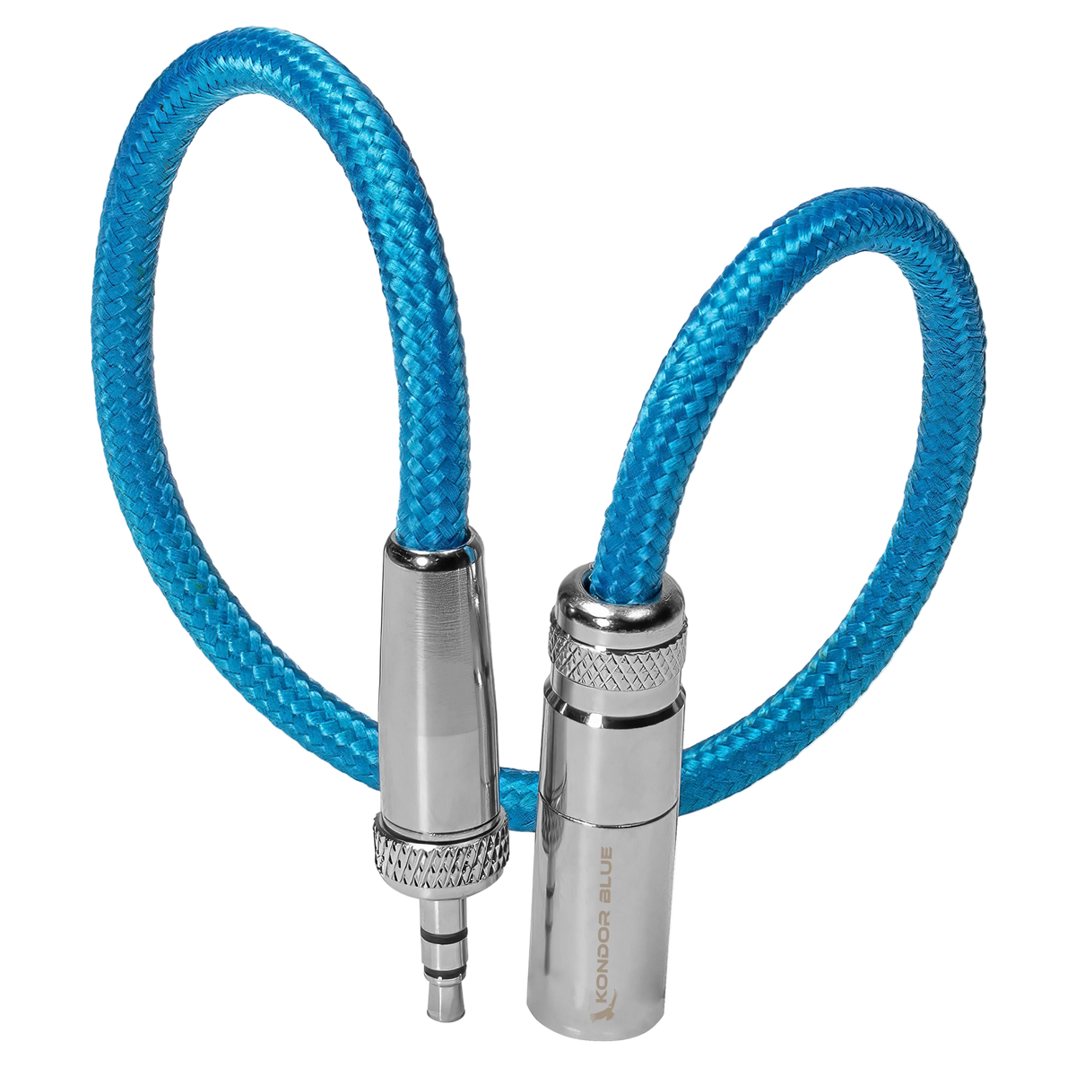 12" Mini XLR Male to 3.5mm TRS Locking Adapter Cable for Lavalier Mics