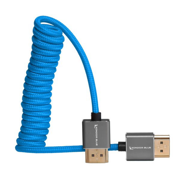 coiled mic cable for andoer fish pole Kondor Blue Braided HDMI On-Camera Monitor Bass Pro Shops - Since 1957 VOX has Color:Steel Blue Bottom Walker Rigs