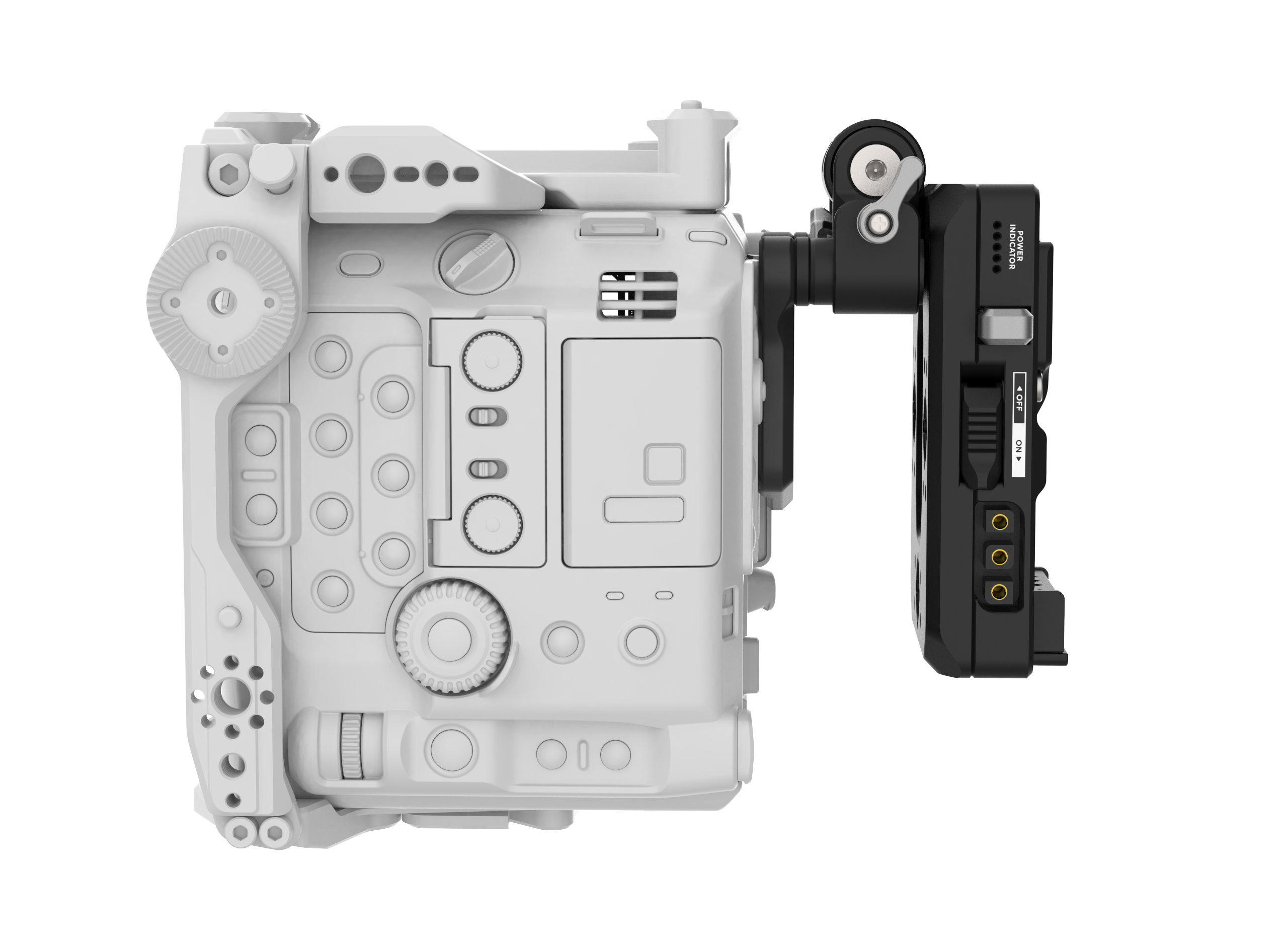 Canon C400 Back Plate / Battery Plate Kit