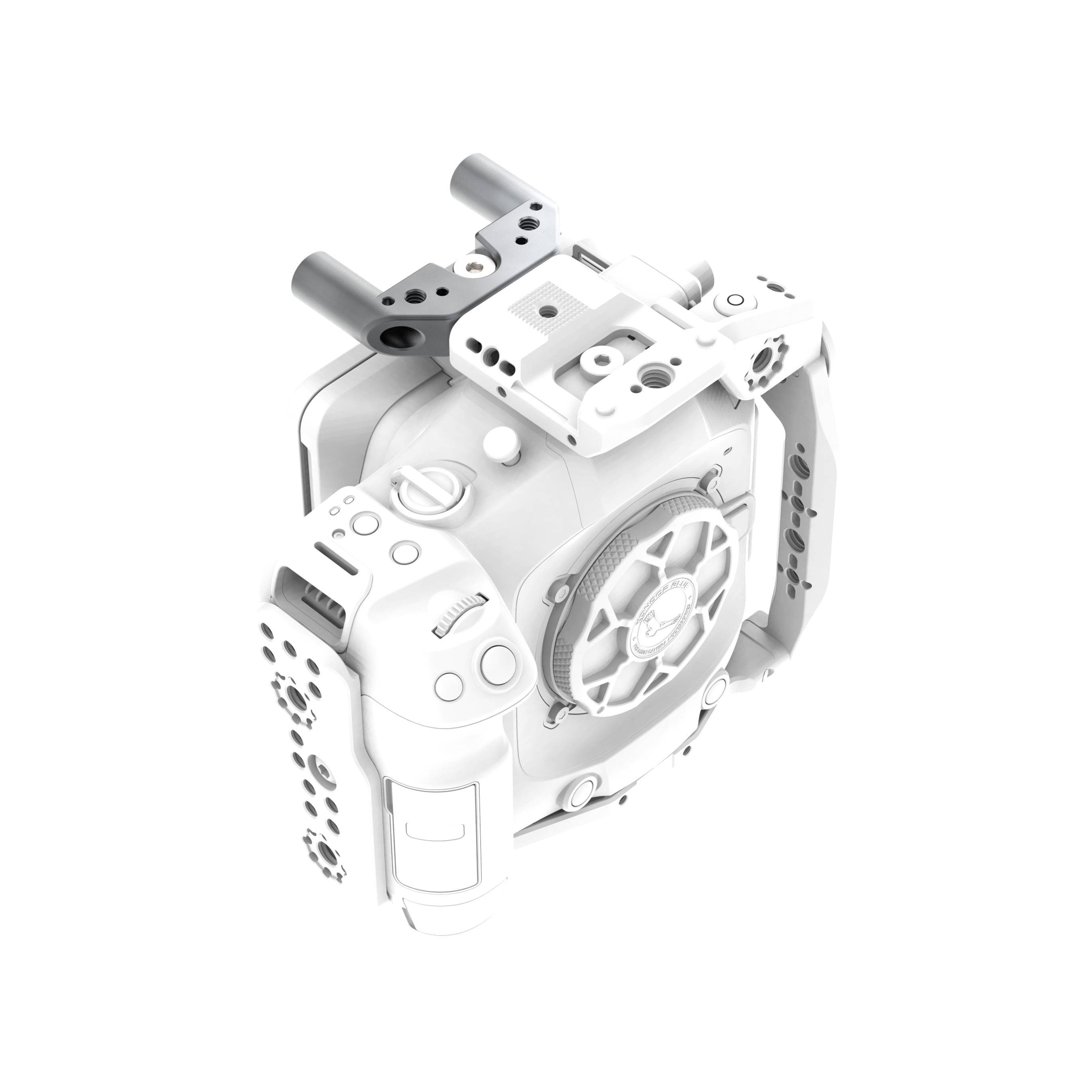 Canon C80 Cage Top Rod Block