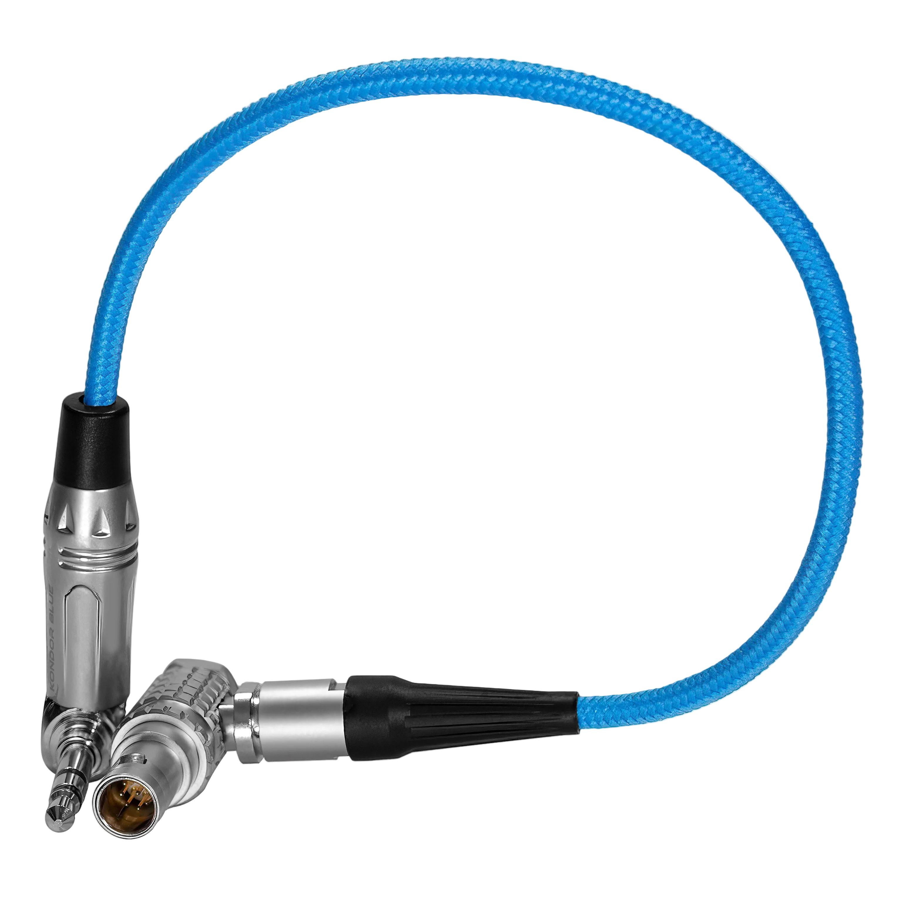 10" EXT LEMO 9 Pin to 3.5mm Right Angle Time Code Cable for Komodo/Raptor