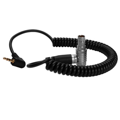 12-24" RED Komodo X/V Raptor EXT to 2.5mm Remote Trigger Run Stop Coiled Cable