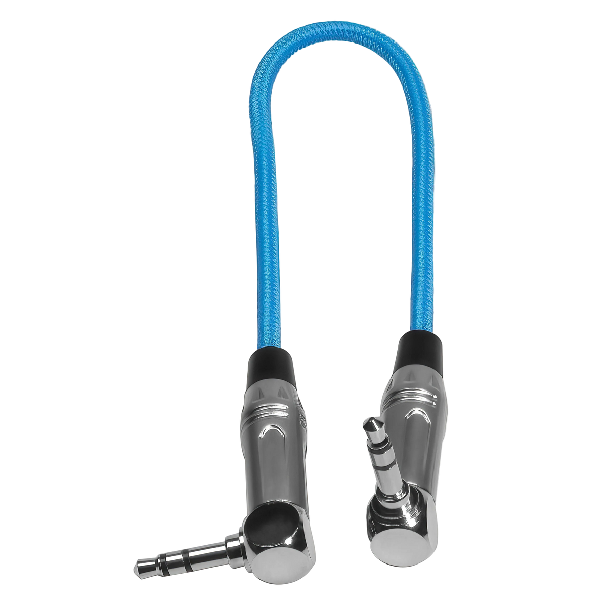 10" 3.5mm to 3.5mm Right Angle Time Code Audio Cable