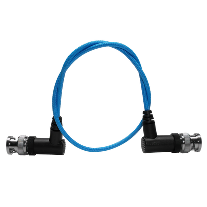 Ultra Thin 3G SDI Video Cable Right Angle BNC