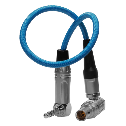 10" LEMO 5 Pin to 3.5mm Right Angle Time Code Cable for ARRI Alexa