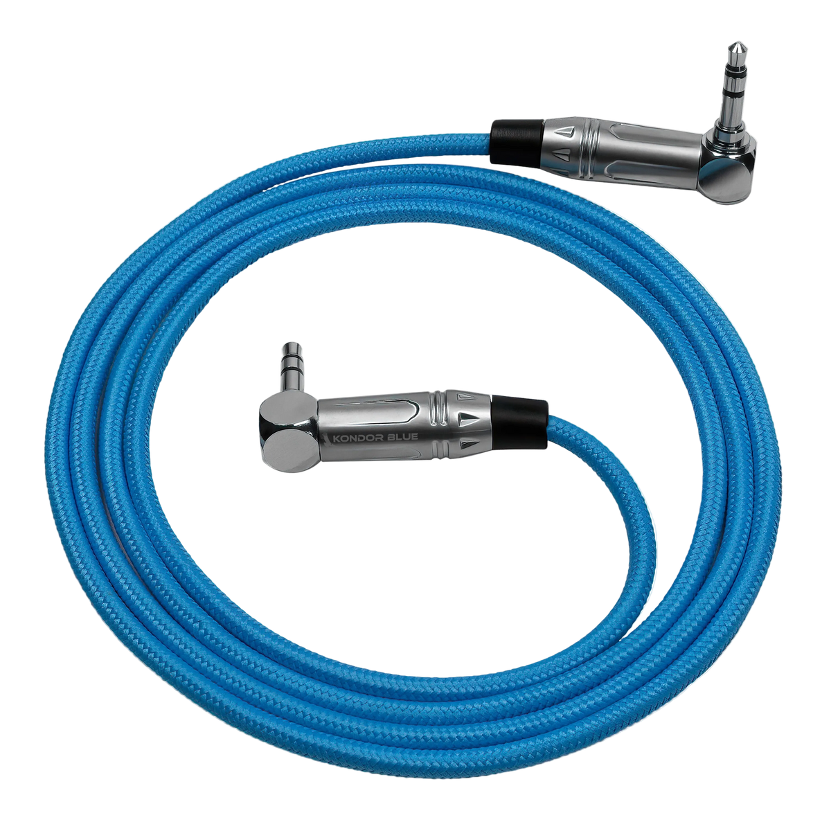 48" 3.5mm Right Angle TRS Stereo Audio Cable