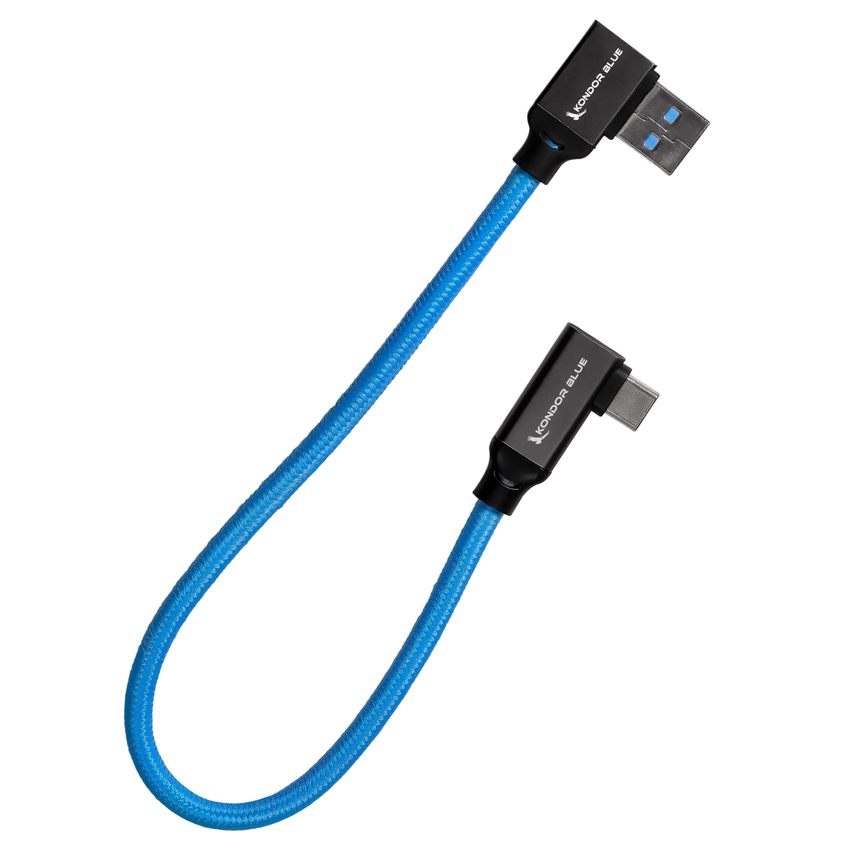 12” USB-C to USB-A right angle to right angle