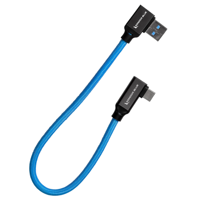 12” USB-C to USB-A right angle to right angle