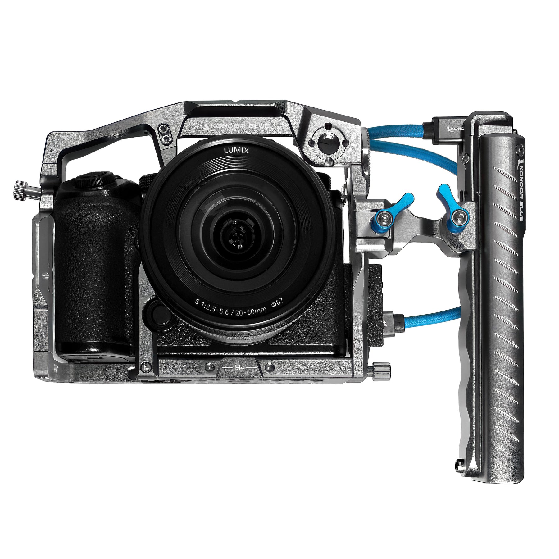 Pro-Blade SSD Handle – USB-C Recording Grip | Kondor Blue