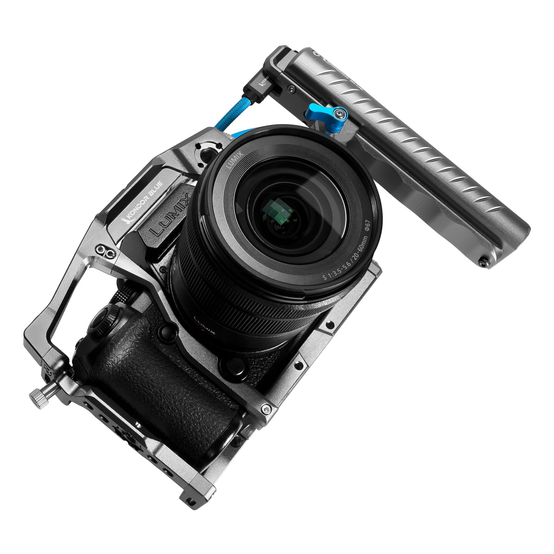 Pro-Blade SSD Handle – USB-C Recording Grip | Kondor Blue
