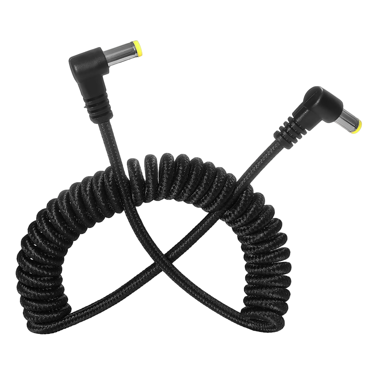 DC to DC 2.1/5.5 Male Coiled Power Cable