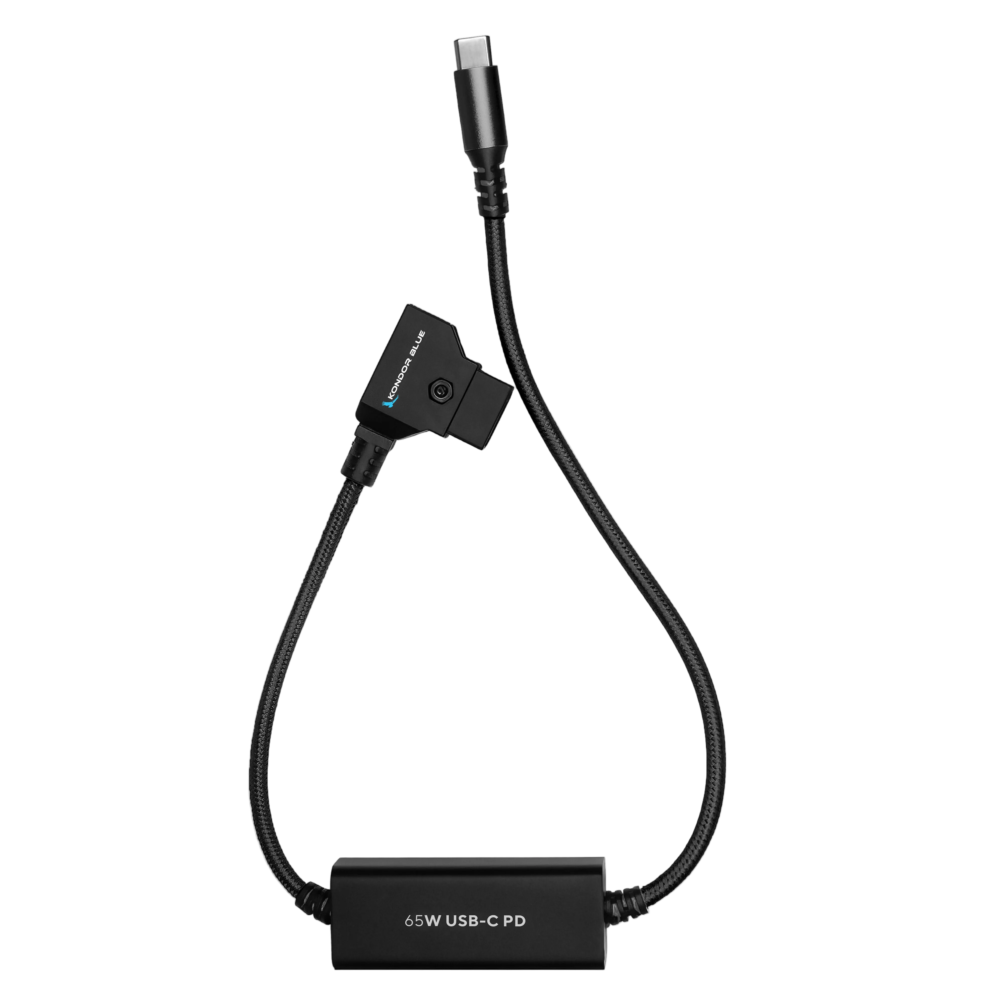 16" D-Tap to USB-C Power Delivery Cable for Mirrorless Cameras & Laptops
