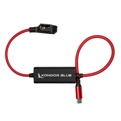 16" D-Tap to USB-C Power Delivery Cable for Mirrorless Cameras & Laptops