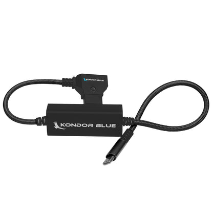 16" D-Tap to USB-C Power Delivery Cable for Mirrorless Cameras & Laptops