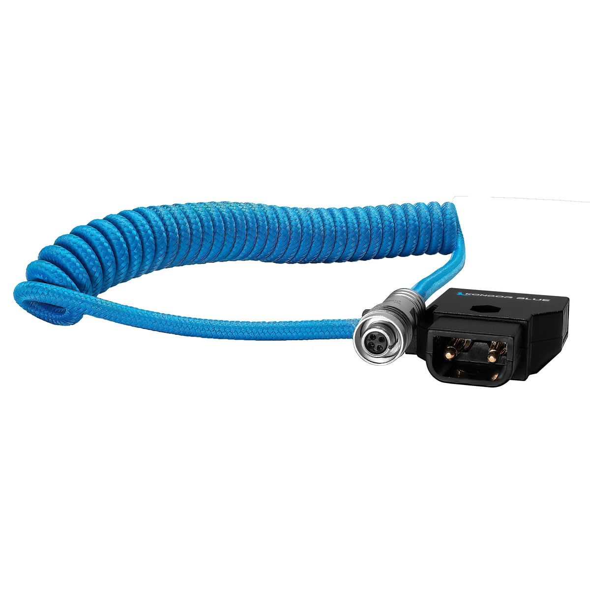 SmallHD Coiled 4-Pin XLR to D-Tap Power Cable - B&H Photo