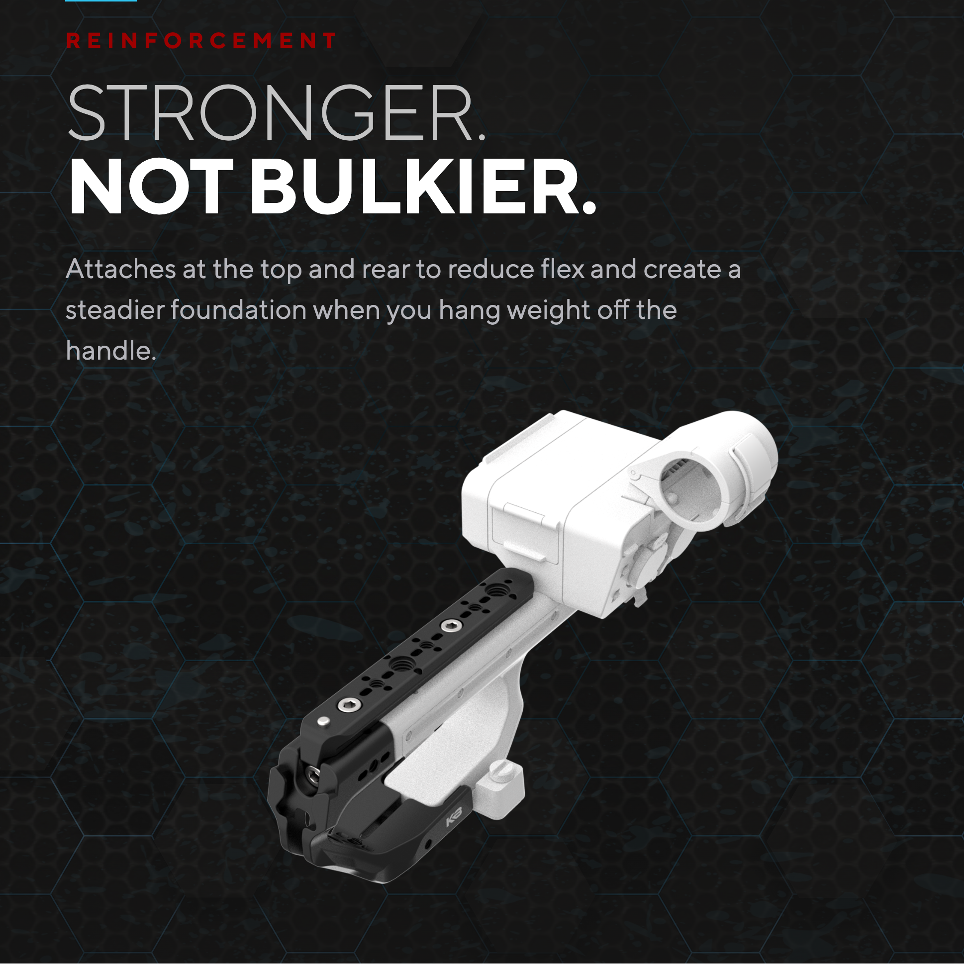 FX5 Backbone | XLR Top Handle Extension