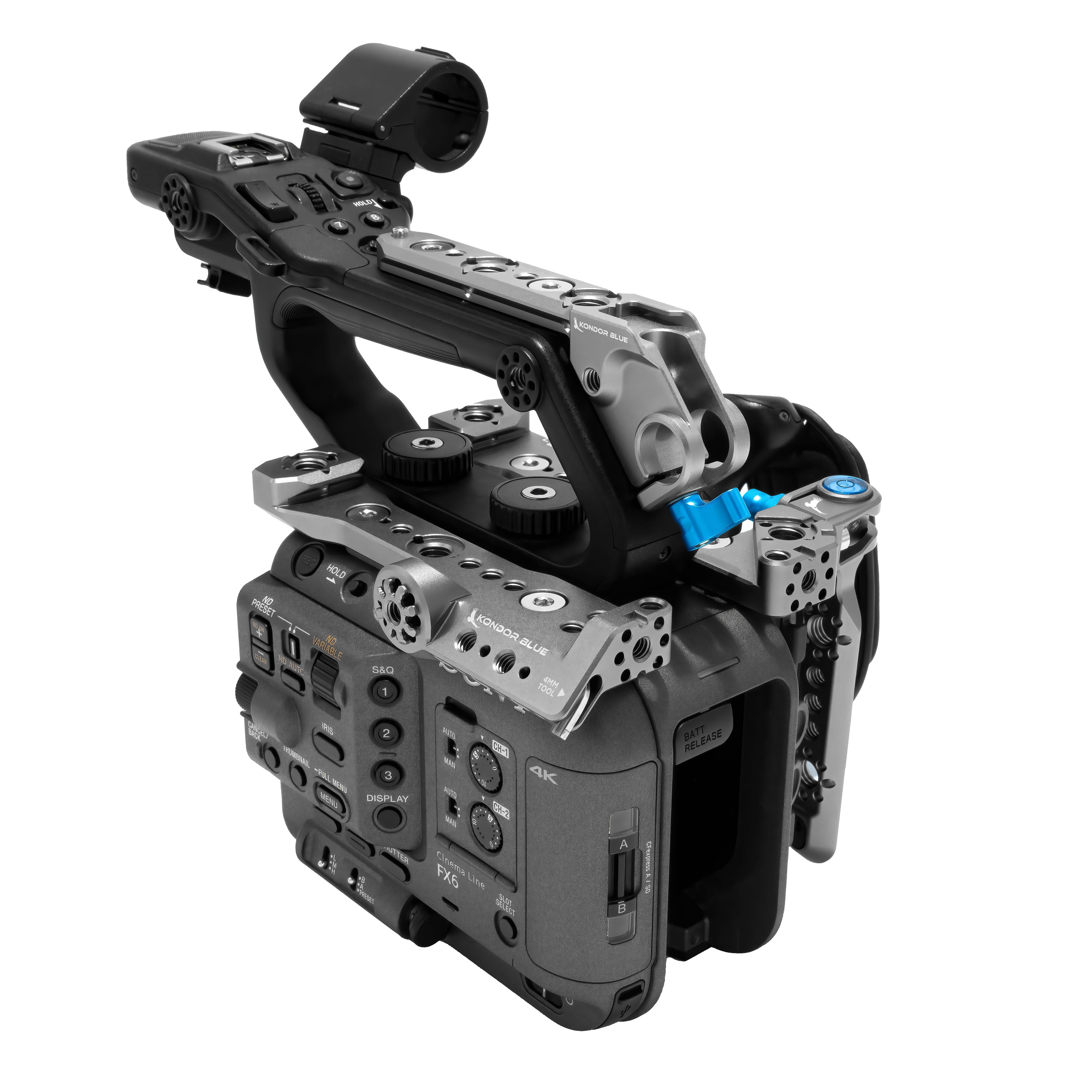 Sony FX6 Modular Cage | Kondor Blue